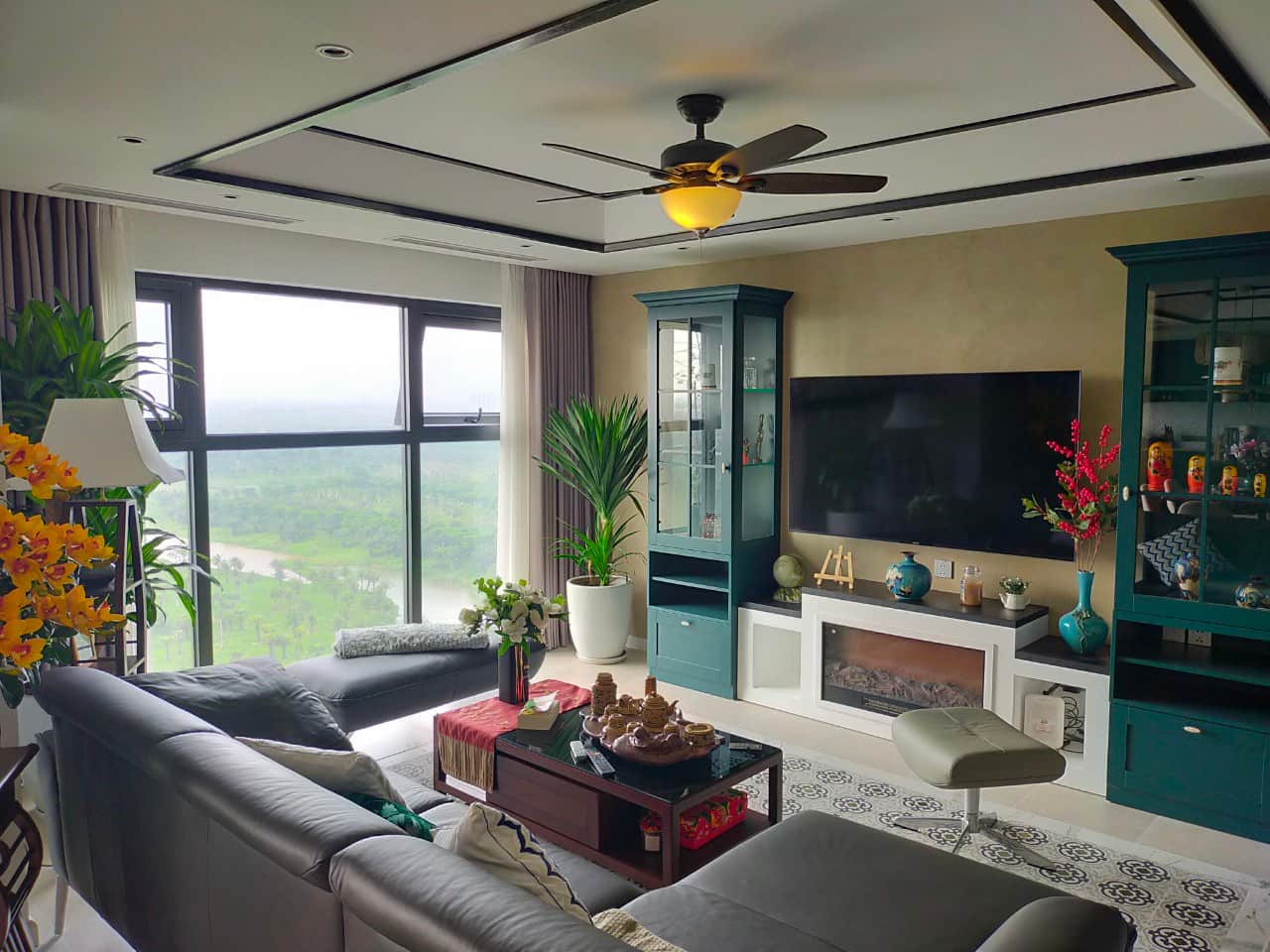 Tặng quạt trần LuxuryFan tân gia nhà mới