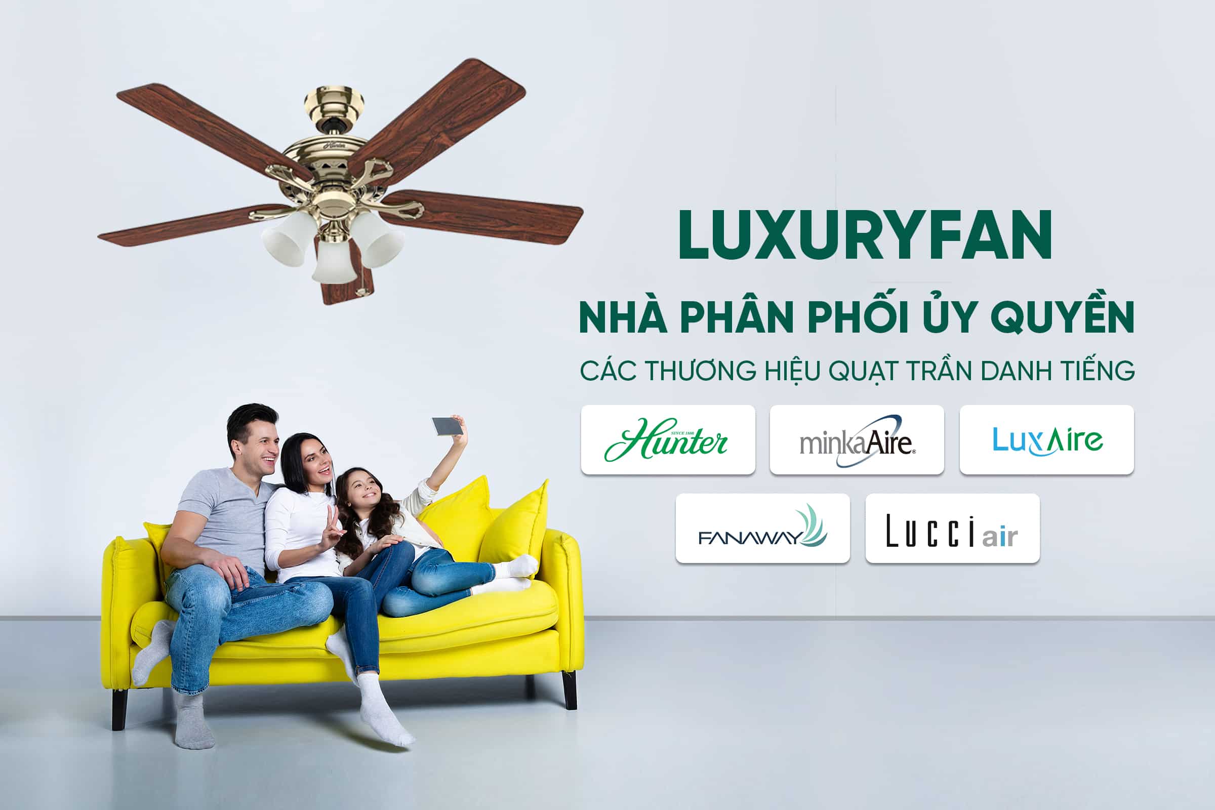 LuxuryFan – Lựa chọn tin cậy cho không gian sống đẳng cấp