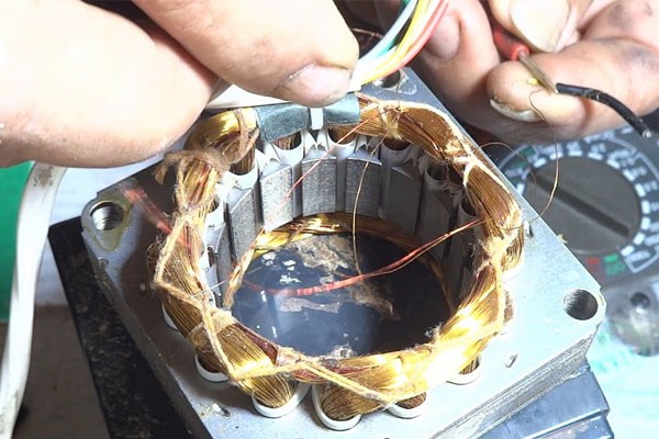 Cuộn dây đồng bị hỏng sau thời gian dài sử dụng