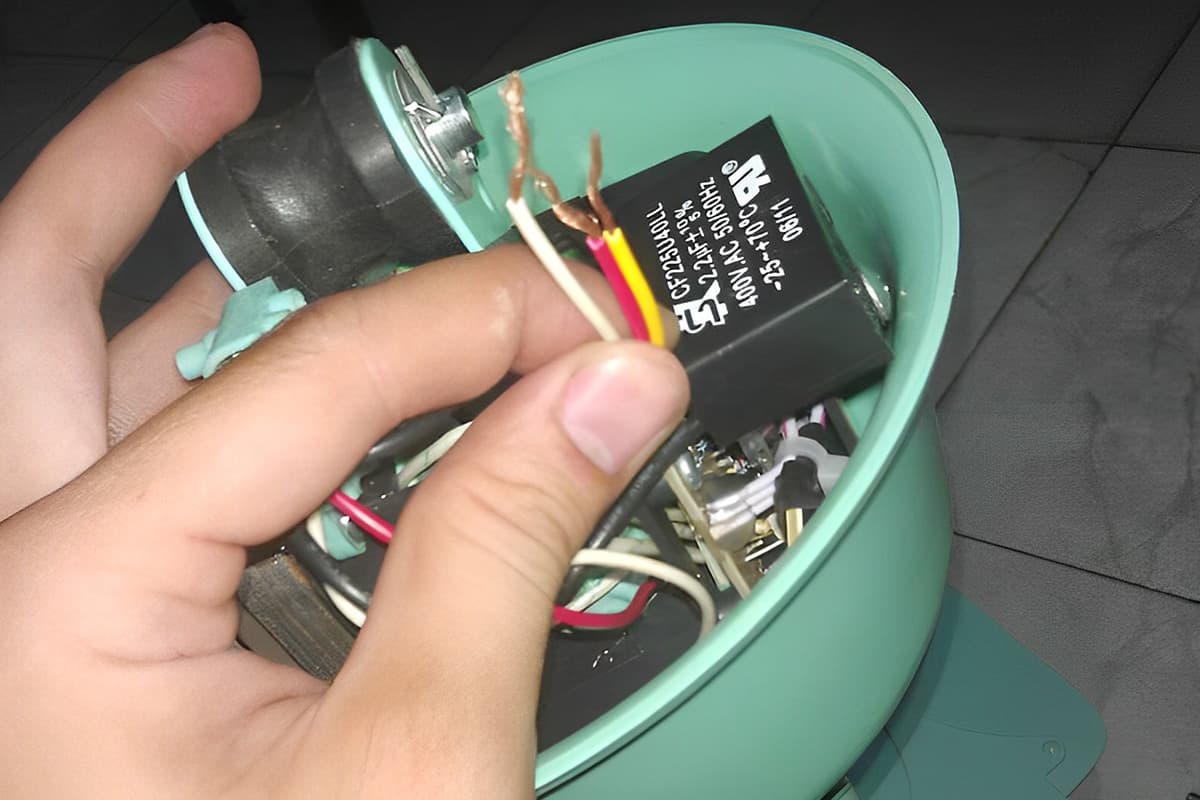 Cách đấu quạt trần không qua hộp số