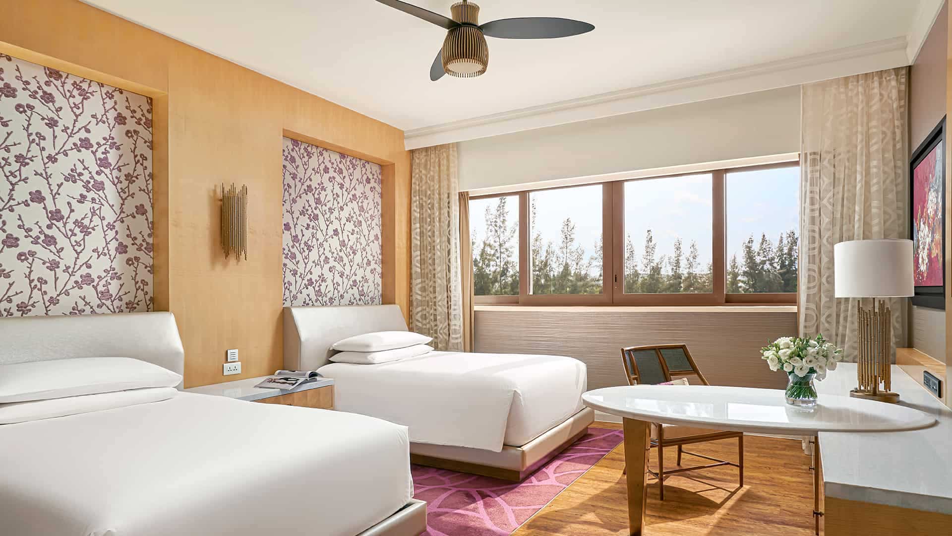 Quạt trần Minka Uchiwa tại Grand Hồ Tràm