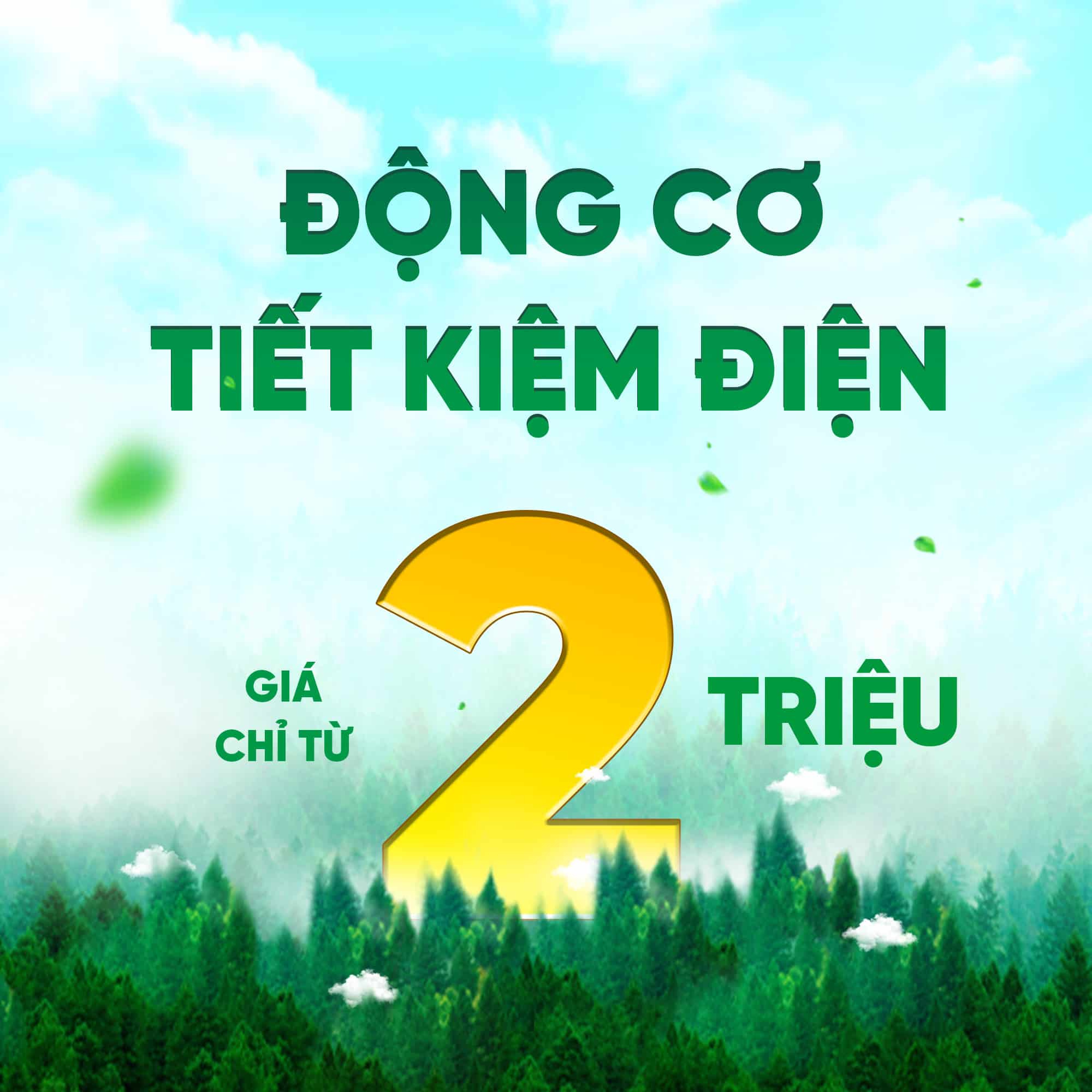 Quạt trần DC motor tiết kiệm điện – giá chỉ từ 2 triệu đồng