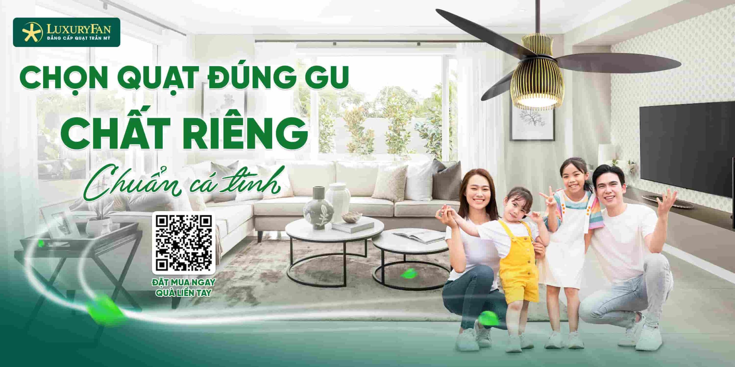 Chọn quạt đúng gu, chất riêng chuẩn cá tính