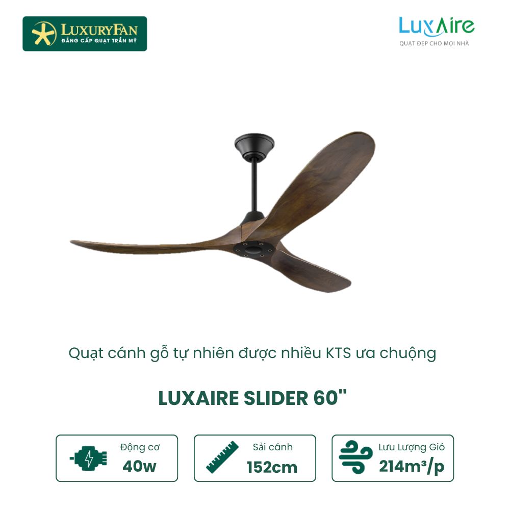 Luxaire-windy-ii Luxaire slider 60'