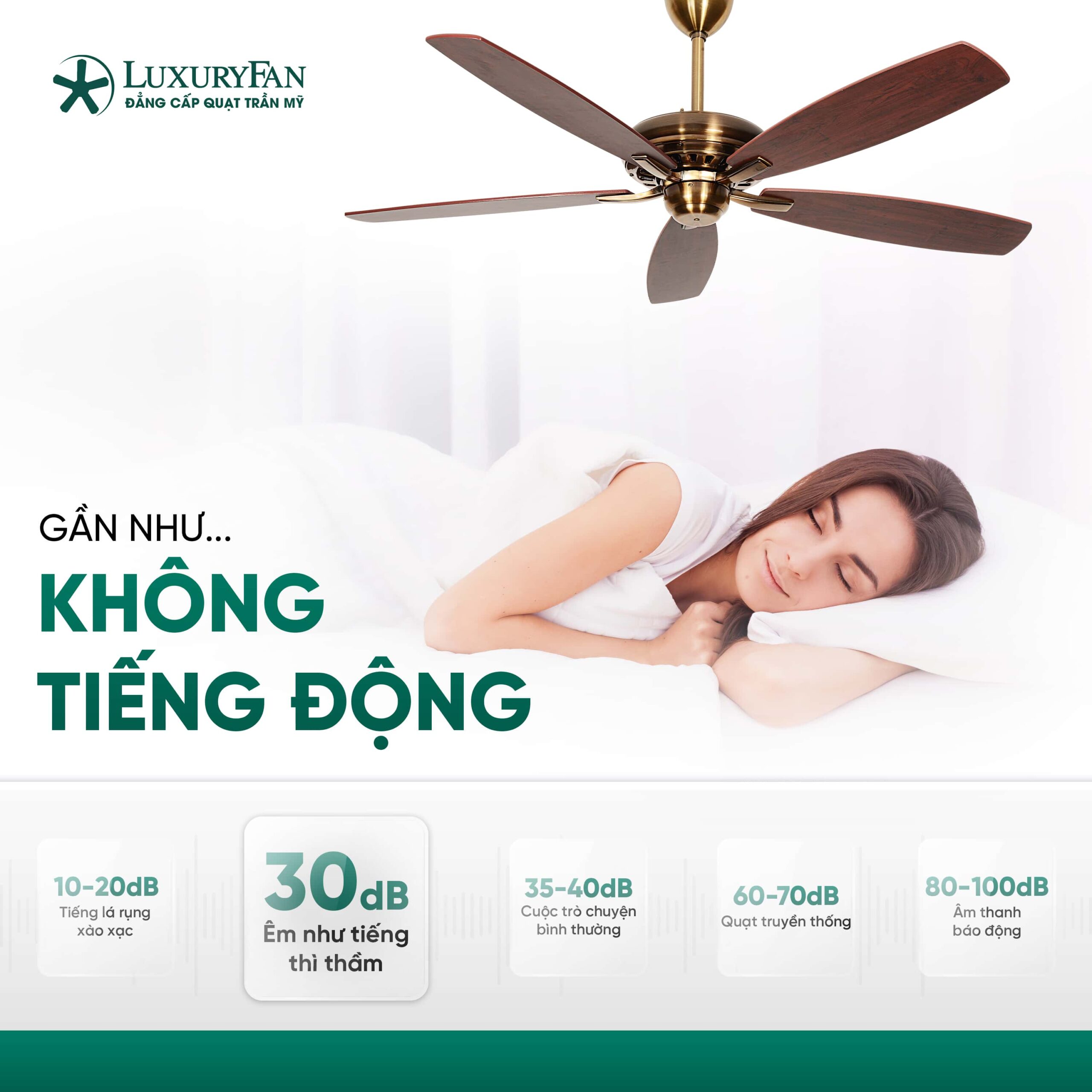 Êm ái gần như không tiếng động